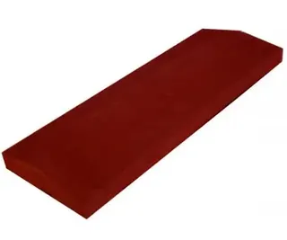 Плита цоколя 45*100"гладка" Червона"(45кг)ВВ