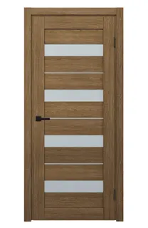Двері Sline SherWOOD S6 дуб Gold скло сатин 80см
