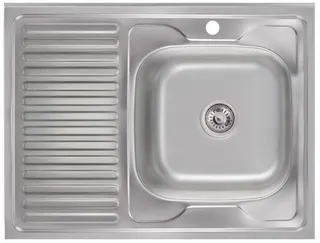 Мийка для кухні 6060-R Decor (0.6mm) Lidz/ Kroner