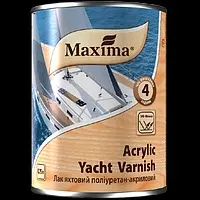 Лак Maxima яхтний поліуретан-акриловий 0,75 л глянцевий