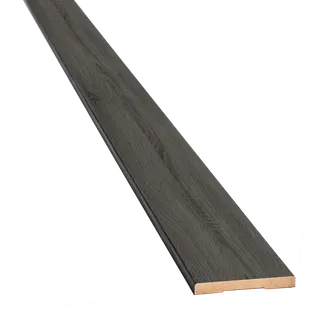 Новий Стиль  Лиштва ПВХ DeLuxe 70*8 Грей new прямокутна