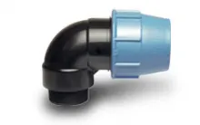 Коліно ПВХ Unidelta РЗ 25*3/4"