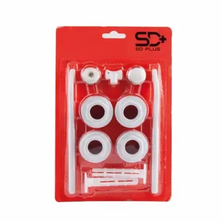 Комплект на радіатор SD Plus 1"х1/2 з кріпленням