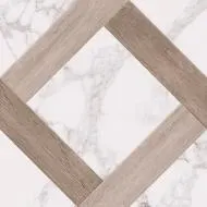 Плитка підлога Marmo Wood білий 400*400