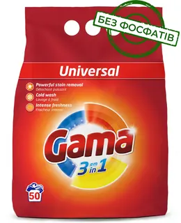 GAMA пр. порошок Універсал 3кг
