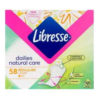 Лібрес Natural Care Normal Mu 58шт (щоденки)