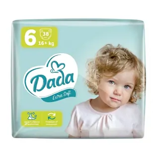 ДАДА памперс-трусики 6 Extra Care (16+ кг) 38шт