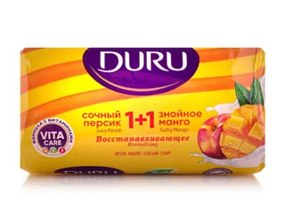 Дуру 1+1 мило 80 г Персик+Манго