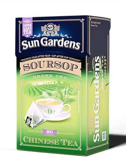 Чай Sun Gardens Sour Sop пірамідки 20шт.