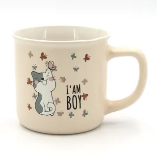 Кухоль 320мл порцеляна Milika CatfeCup Blue