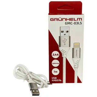 Кабель Lightning USB GMC-03LS 1м GRUNHELM