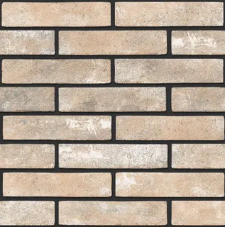 Плитка стіна Brick London кремовий  250*60 (кратно ящику 0,69 м.кв)