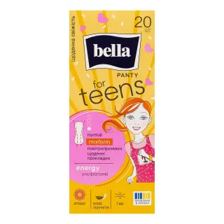 Белла прокладки For Teens: Енерджі нічні 8шт. 4к