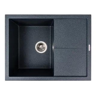 6550 CRIPTA матова  Мийка гранітна Platinum/VALESO (пісок)