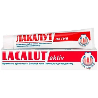 Лакалут з/паста Актив 75 мл