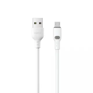 Кабель HAVIT HV-CB8601 micro usb 1м, white