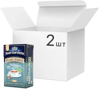 Чай Sun Gardens EARL GREY 20пірамідки