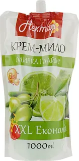 Нектар Рідке мило 1 л Оливка+лайм д/п