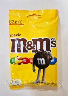 Драже M&Ms арахіс 82гр