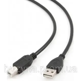 Кабель USB2.0 (AM/BM) 1.8m Cablexpert (CCP-USB2-AMBM-6) /прінтер,сканер
