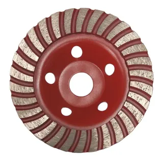 Чашка алмазна TURBO, 115x22.23 mm, RED LINE 