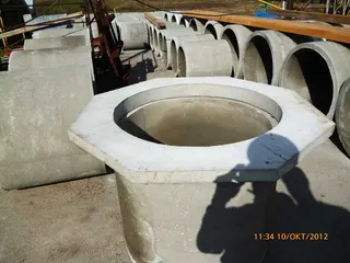 Цебриня з/б тип"гайка" d-0,50m*112см /армоване/ВВ(Посилена h=15см)