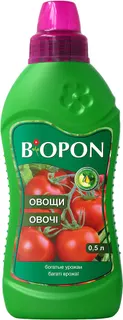 Добриво рідке BIOPON для овочів 0.5 л