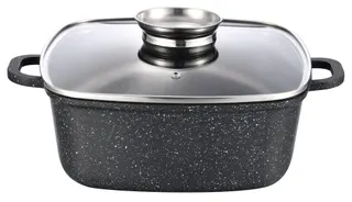 Каструля GUSTO покриття Marble квадр 20*9см/2,8л.