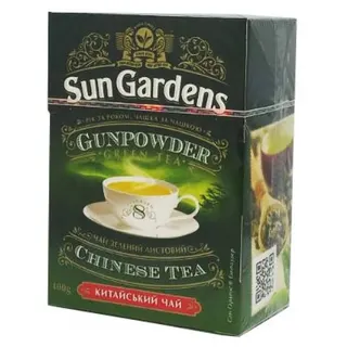 Чай Sun Gardens Gunpowder 100гр