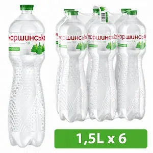 Мін.вода Моршинська 1,5 л слабогазована