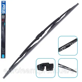Щітка склоочисника каркасна VITOL EXO 24" (600 мм) — фото 3