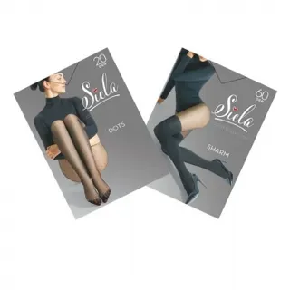Колготи Siela DOTS 20d nero-4