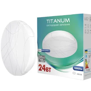 LED світильник Titanum  Криві лінії  24 W 5000K 220V (TLCL-245СL) — фото 4