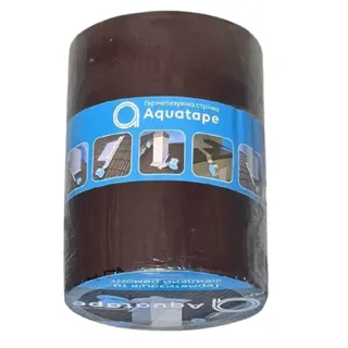 Стрічка самоклеюча герметизуюча AQUATAPE  коричнева 15см*3,00м