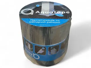 Стрічка самоклеюча герметизуюча AQUATAPE  коричнева 15см*3,00м
