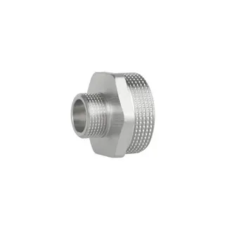 Ніпель хромований Forte 3/4"Зх1/2"З  Thermo Alliance