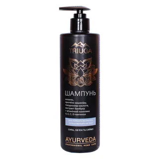 Шампунь Triuga Ayurveda Об"єм і сяйво 500мл