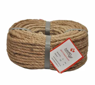 Шпагат джутовий Gruntek Set Jute twine 6ммх60м+20 пластик. прищепок