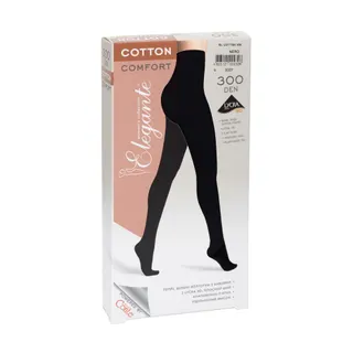 Колготи Comfort COTTON 300d nero-2