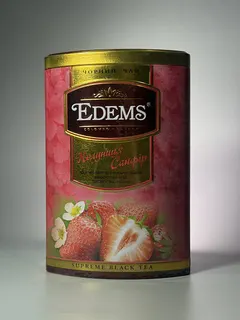 Чай EDEMS полуниця Сапфір 200г ж/б