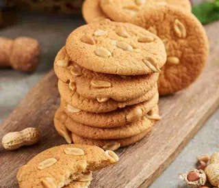 Печиво Biscotti Американське з арахісом 400 гр