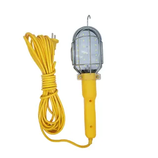 LED світильник переносний чорний/жовтий 220Lm. 3AA
