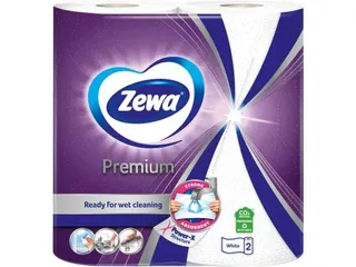 Рушник паперовий Zewa Premium 2 шари 90 відр