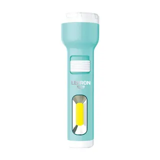 Ліхтар ручний акумуляторний LEBRON 1W+1W USB 1200mAh L-HL-31