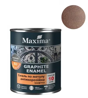 Грунт-Емаль Maxima акрил 3в1 антикор гладка шоколад 0,9кг