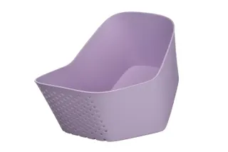 Миска з ситом пласт Ardesto Fresh рожев