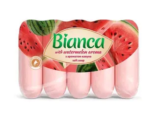Мило туалетне Bianca 5*70г Кавун