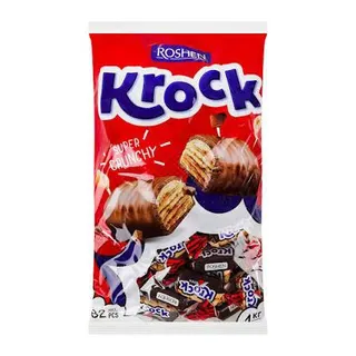Цукерки Рошен КРОК з арах пастою