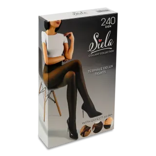 Колготи Siela Актив 20d графіт 3