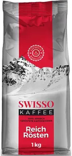 Кава в зернах SWISSO 1кг